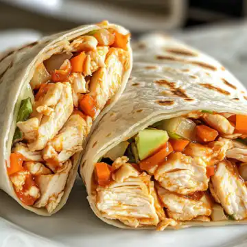 Sweet Chili Chicken Wraps A Spicy Sweet Lunch Favorite taken with iphone 15 pro max --iw 2 --ar 4:5 --v 6.1 --raw