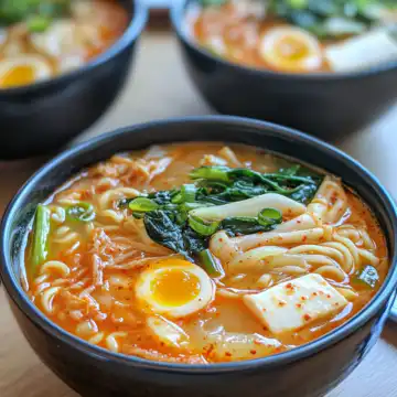 Tasty Korean Winter Soup Recipe taken with iphone 15 pro max --iw 2 --ar 4:5 --v 6.1 --raw