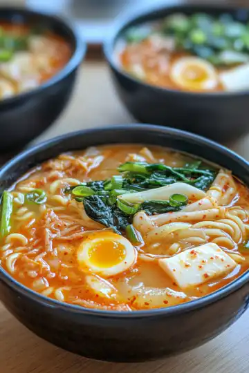 Tasty Korean Winter Soup Recipe taken with iphone 15 pro max --iw 2 --ar 4:5 --v 6.1 --raw