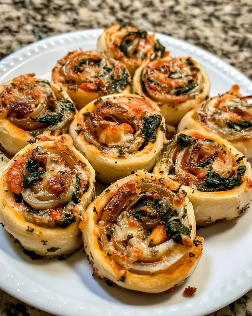 Ingredients including onions, mushrooms, spinach, and cheese for pressure cooker pizza