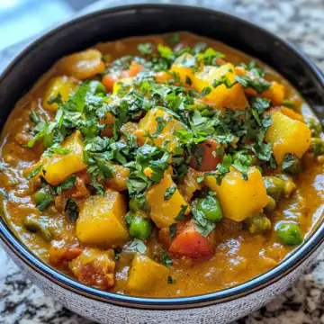 Vegan Curry taken with iphone 15 pro max --iw 2 --ar 4:5 --v 6.1 --raw