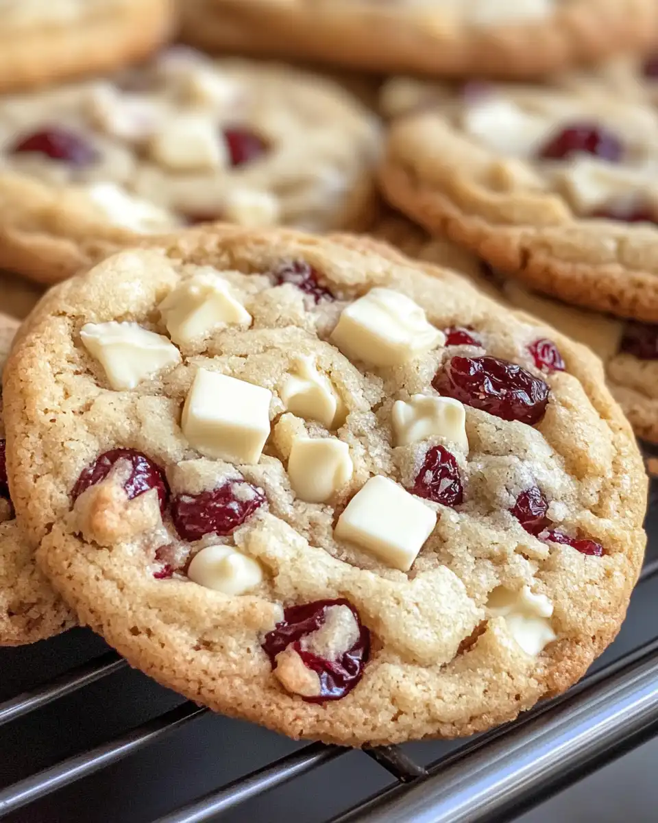 Ingredients for white chocolate cranberry cookies laid out