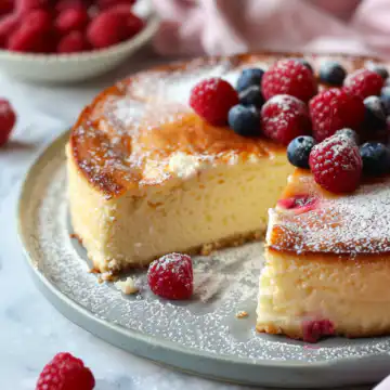 3 Ingredient Creamy Yogurt Cake (No Flour taken with iphone 15 pro max --iw 2 --ar 4:5 --v 6.0 --raw