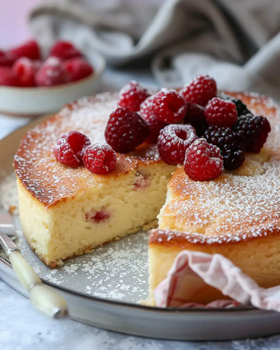 Whipped egg whites folded gently into creamy yogurt cake batter