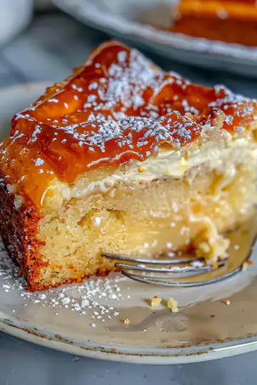 3-Ingredient Creamy Yogurt Cake taken with iphone 15 pro max --iw 2 --ar 4:5 --v 6.0 --raw