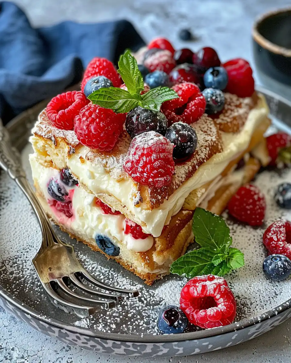 Close-up of creamy 3 ingredient yogurt cake fresh out of pressure cooker