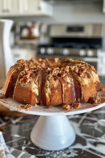 Apple Cinnamon Coffee Cake taken with iphone 15 pro max --iw 2 --ar 4:5 --v 6.0 --raw