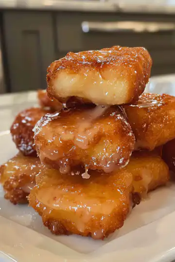 Apple Fritter Bites Recipe taken with iphone 15 pro max --iw 2 --ar 4:5 --v 6.0 --raw