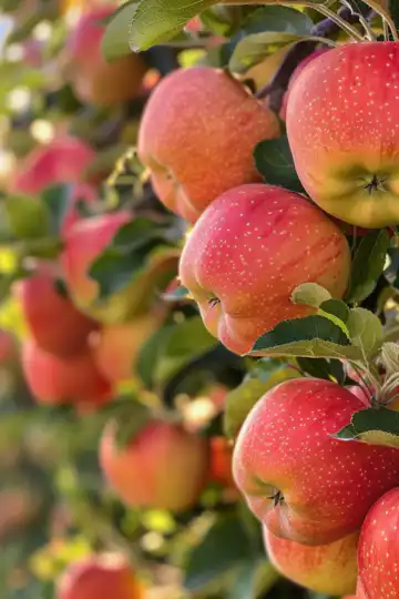 Apples Galore taken with iphone 15 pro max --iw 2 --ar 4:5 --v 6.0 --raw