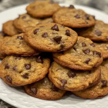 Banana Bread Chocolate Chip Cookies taken with iphone 15 pro max --iw 2 --ar 4:5 --v 6.1 --raw