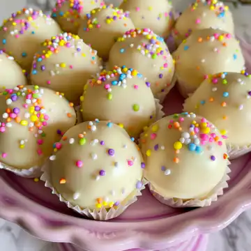 Banana Pudding Easter Truffles taken with iphone 15 pro max --iw 2 --ar 4:5 --v 6.0 --raw