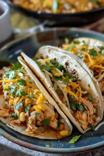 Best White Chicken Chili Tacos taken with iphone 15 pro max --iw 2 --ar 4:5 --v 6.0 --raw