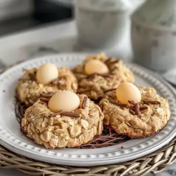 Birds Nest Cookies taken with iphone 15 pro max --iw 2 --ar 4:5 --v 6.0 --raw
