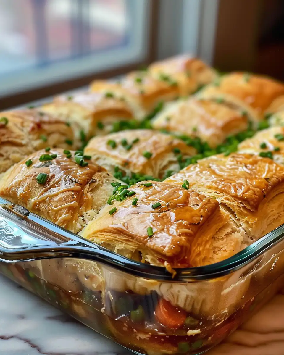 Freshly prepared ingredients for biscuit and vegetable pot pie in bowls