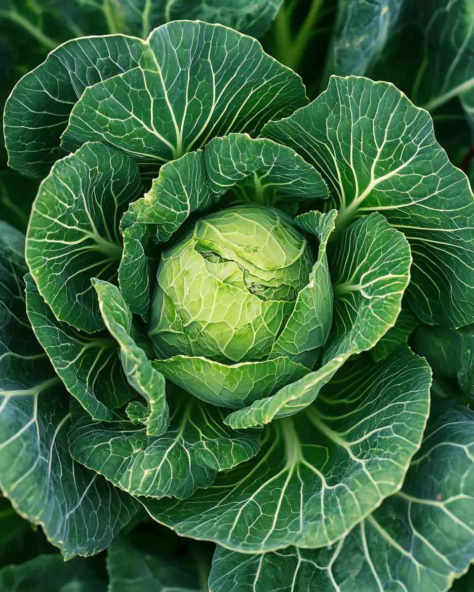 Fresh cabbage cooking in pressure cooker, steam rising