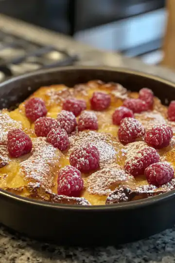 Brioche French Toast Bake taken with iphone 15 pro max --iw 2 --ar 4:5 --v 6.1 --raw