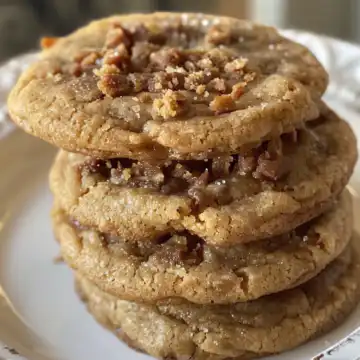Brown Butter Coffee Toffee Cookies taken with iphone 15 pro max --iw 2 --ar 4:5 --v 6.0 --raw