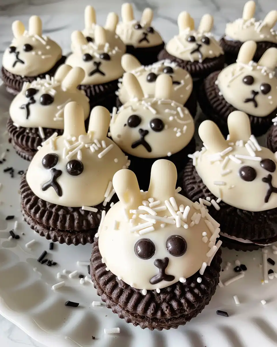 Ingredients and equipment for Bunny OREO Balls preparation