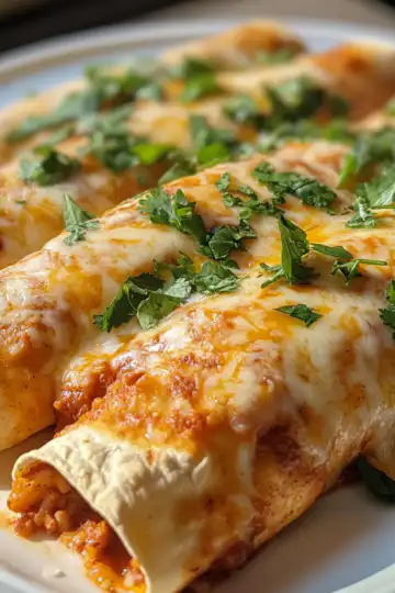Cheese enchiladas taken with iphone 15 pro max --iw 2 --ar 4:5 --v 6.1 --raw