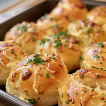 Cheesy garlic knots taken with iphone 15 pro max --iw 2 --ar 4:5 --v 6.0 --raw