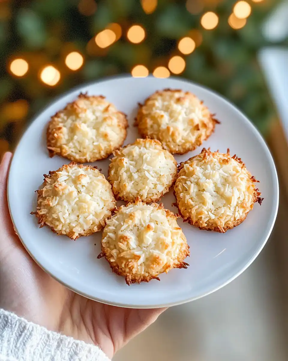 Ingredients for pressure cooker chewy coconut cookies including shredded coconut and brown sugar