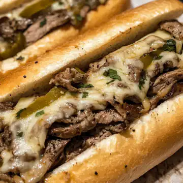 Chicken Cheese Steak Sandwiches taken with iphone 15 pro max --iw 2 --ar 4:5 --v 6.1 --raw