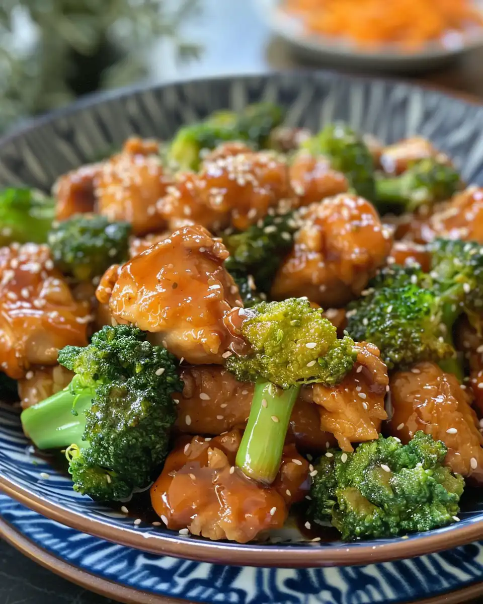 Ingredients for Chinese chicken and broccoli including chicken, broccoli, soy sauce, and garlic