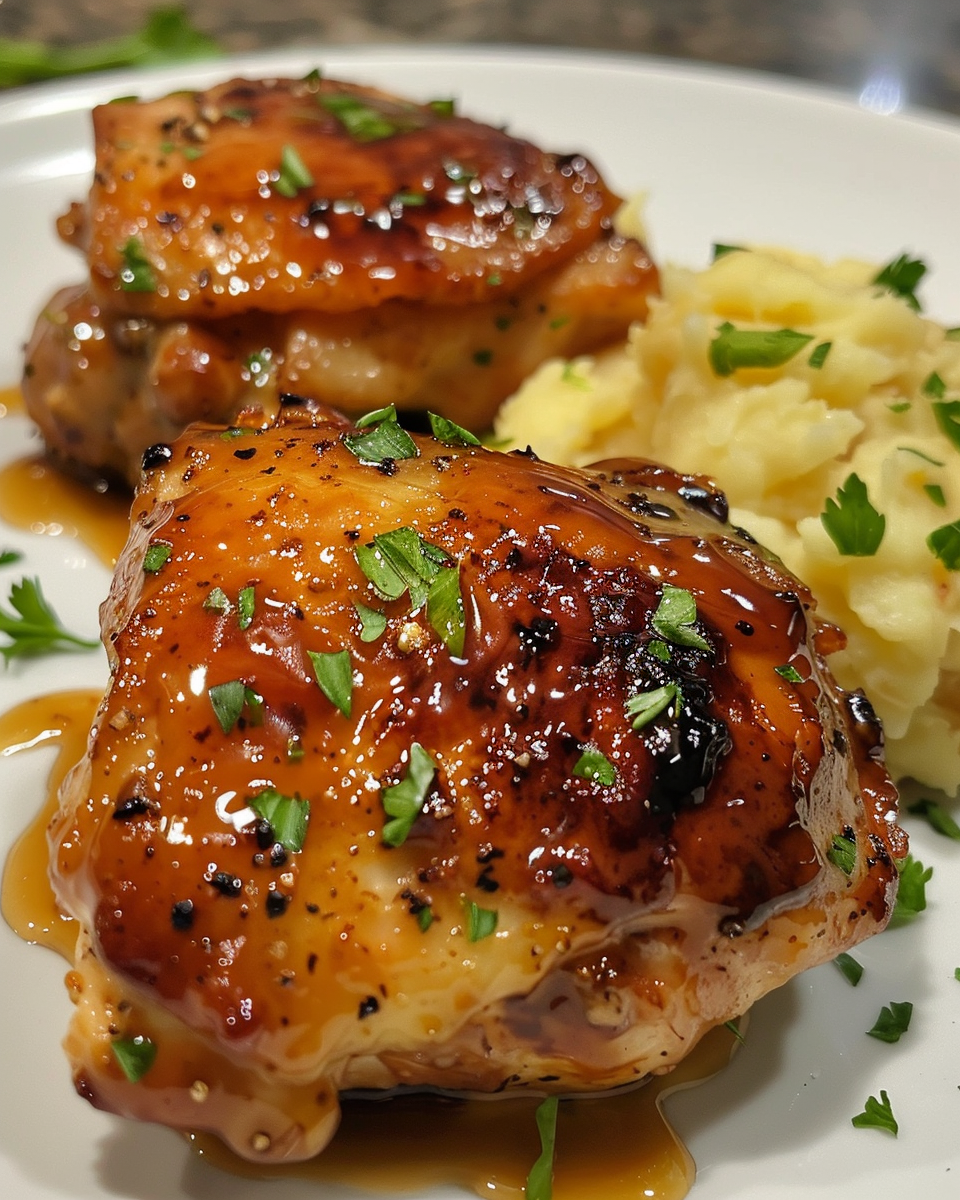 Ingredients for chipotle honey chicken thighs and smoked Gouda mashed potatoes