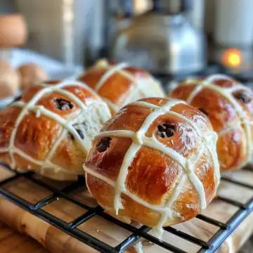 Chocolate chip hot cross buns taken with iphone 15 pro max --iw 2 --ar 4:5 --v 6.0 --raw