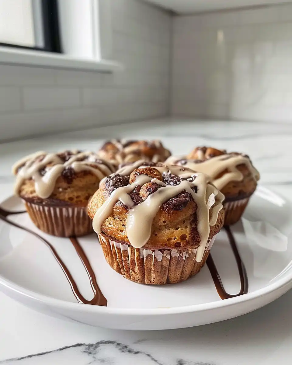Ingredients for cinnamon roll protein muffins including almond flour and cinnamon