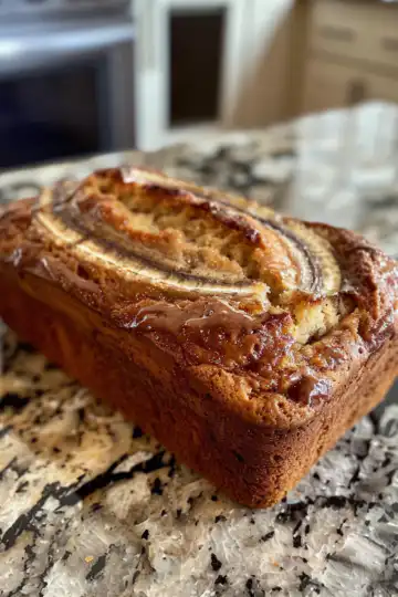 Cinnamon Swirl Banana Bread taken with iphone 15 pro max --iw 2 --ar 4:5 --v 6.0 --raw