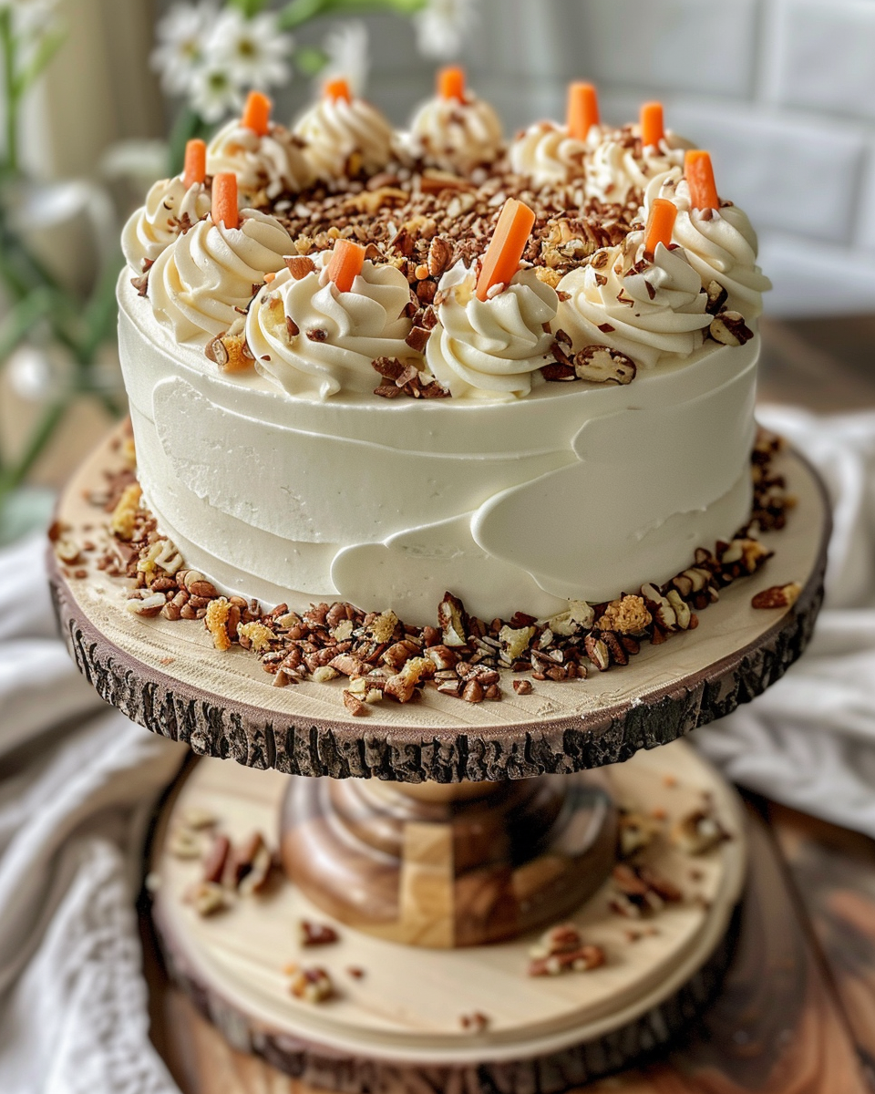 Ingredients laid out for pressure cooker carrot cake including carrots, nuts, coconut, and dried fruit
