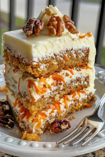 Classic carrot cake taken with iphone 15 pro max --iw 2 --ar 4:5 --v 6.0 --raw