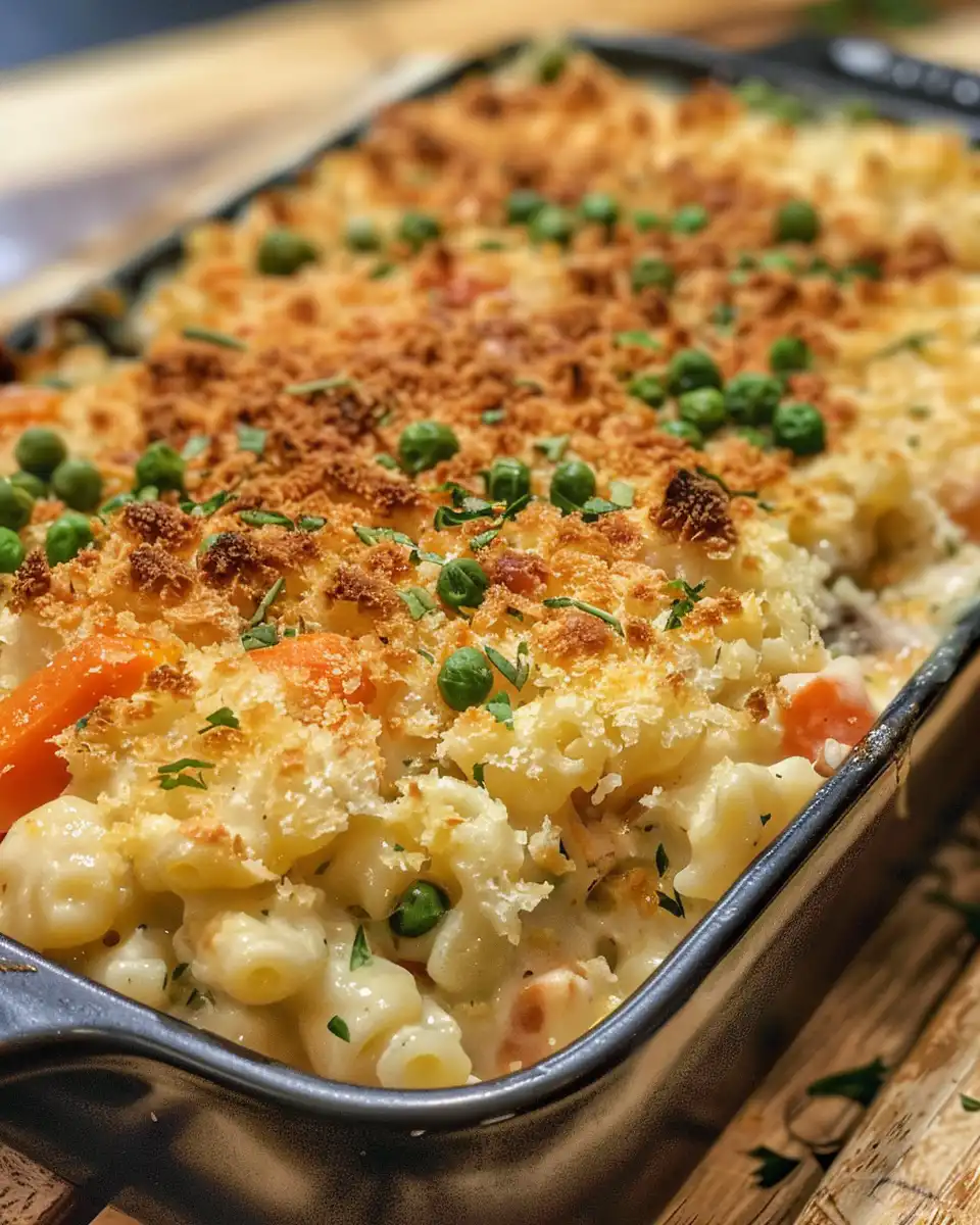 Ingredients for creamy vegetable casserole including cheddar cheese, broccoli, and mixed veggies