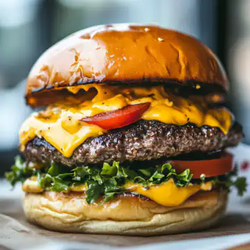 Crack Burgers: Your New Go-To Burger Recipe taken with iphone 15 pro max --iw 2 --ar 4:5 --v 6.1 --raw