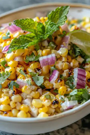 Crack Corn Salad Recipe: A Refreshing Delight taken with iphone 15 pro max --iw 2 --ar 4:5 --v 6.0 --raw