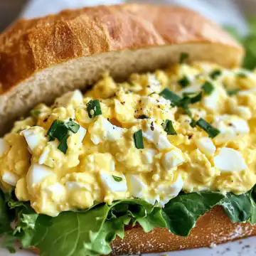 Creamy Cottage Cheese Egg Salad taken with iphone 15 pro max --iw 2 --ar 4:5 --v 6.1 --raw