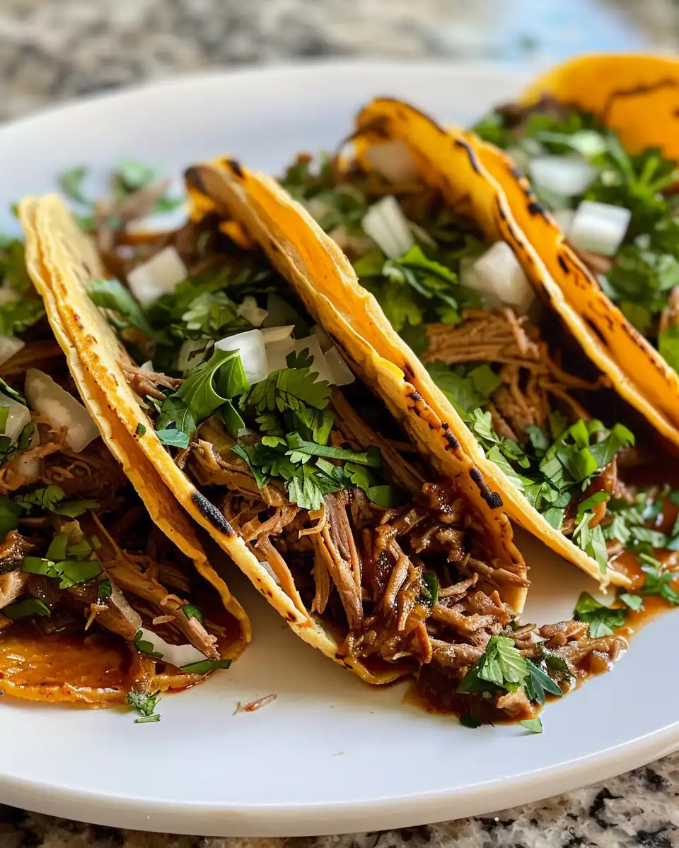 Ingredients for birria tacos including chipotle in adobo and spices