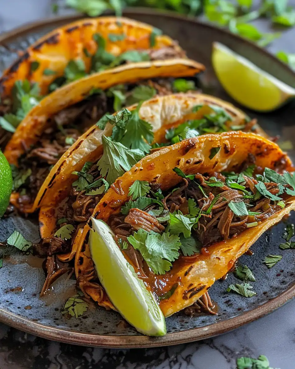 Ingredients for Birria Tacos including spices and chipotle peppers