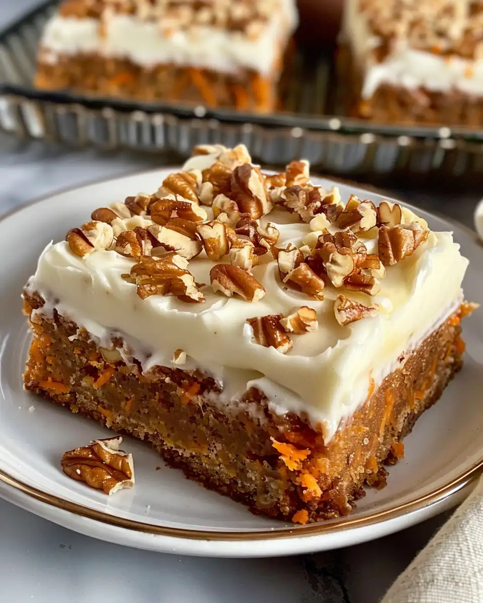 Ingredients for carrot cake bars laid out on kitchen counter
