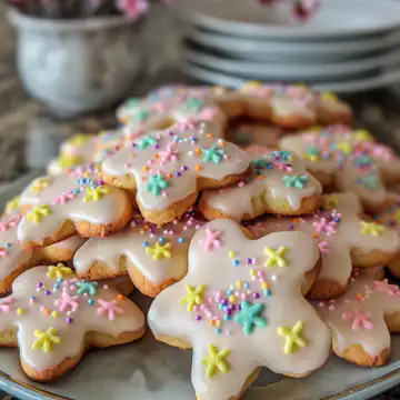 Easter Blossom Cookies taken with iphone 15 pro max --iw 2 --ar 4:5 --v 6.0 --raw