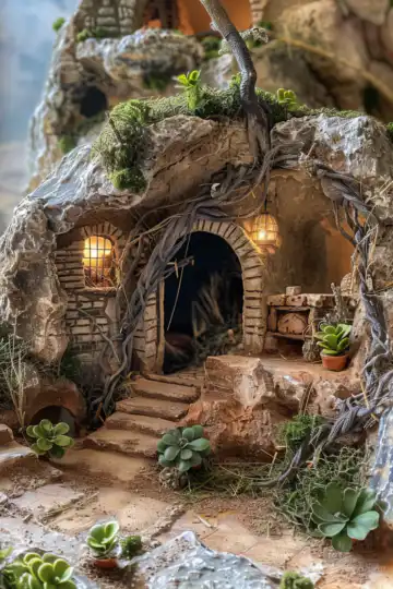 Easter Craft Highlights Jesus’ Resurrection and the Empty Tomb taken with iphone 15 pro max --iw 2 --ar 4:5 --v 6.0 --raw