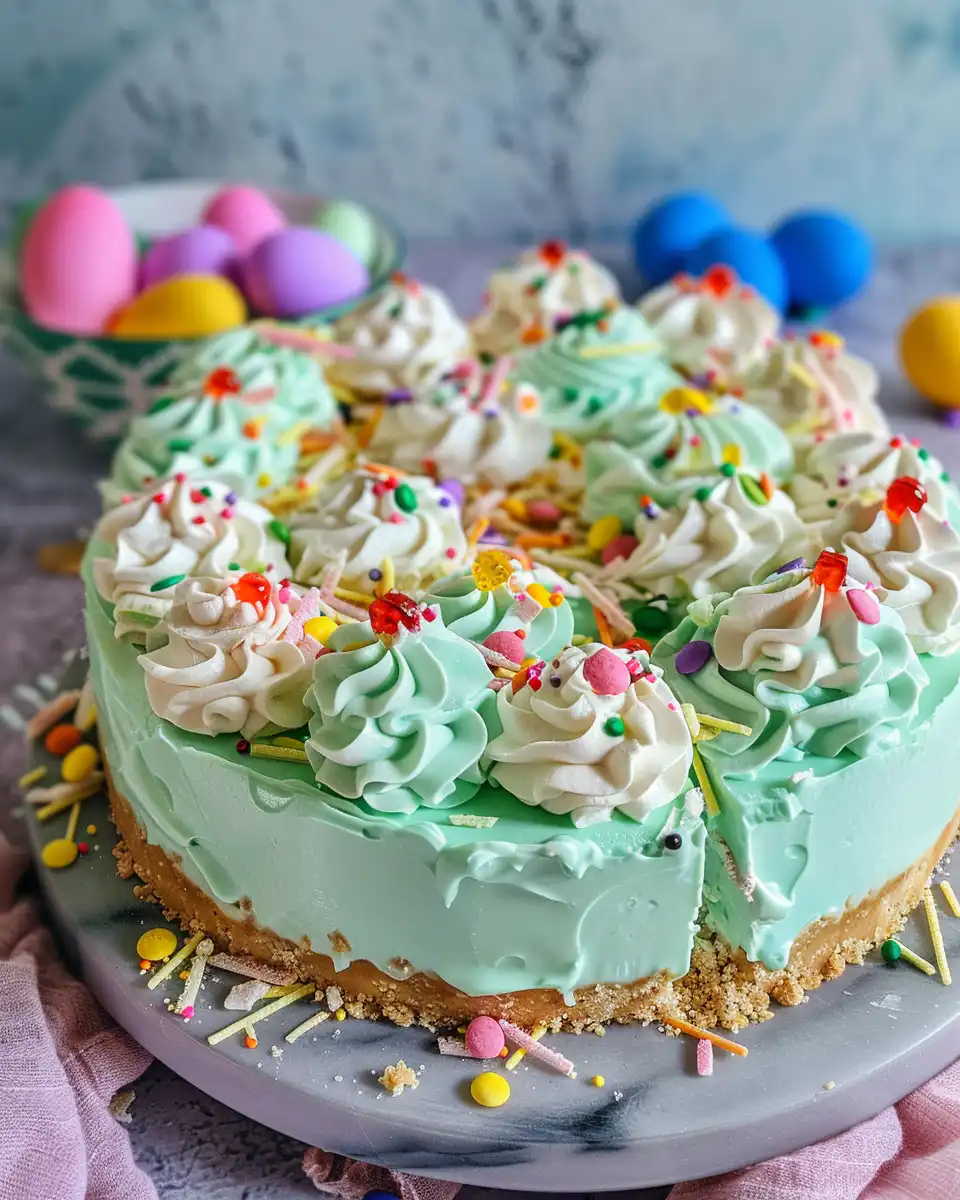 Ingredients for layered gelatin dessert including bright gelatin packets and cool whip