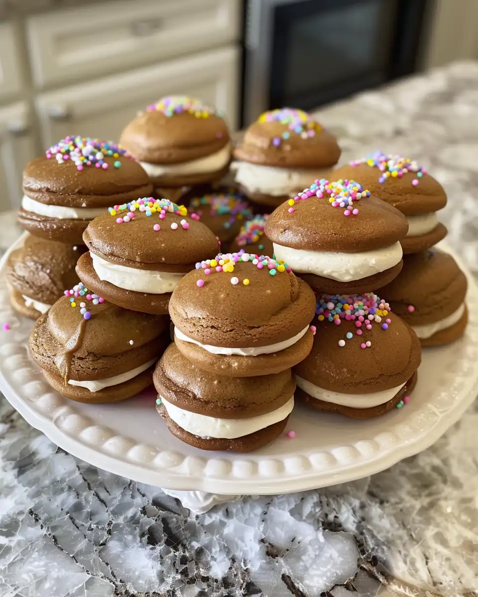 Fresh Peeps Whoopie Pie Cookies in pressure cooker steam