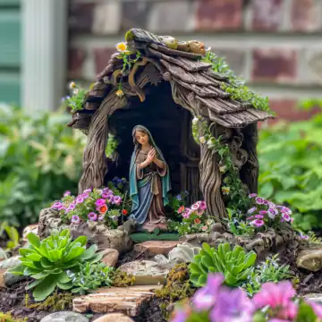 Easy & Adorable Resurrection Garden Ideas taken with iphone 15 pro max --iw 2 --ar 4:5 --v 6.0 --raw