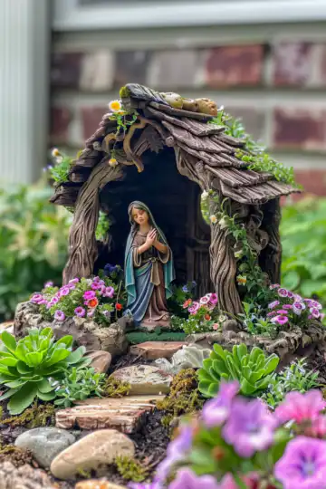 Easy & Adorable Resurrection Garden Ideas taken with iphone 15 pro max --iw 2 --ar 4:5 --v 6.0 --raw