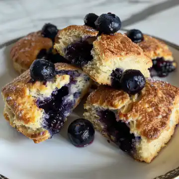 Easy Blueberry Biscuits with Buttermilk taken with iphone 15 pro max --iw 2 --ar 4:5 --v 6.0 --raw
