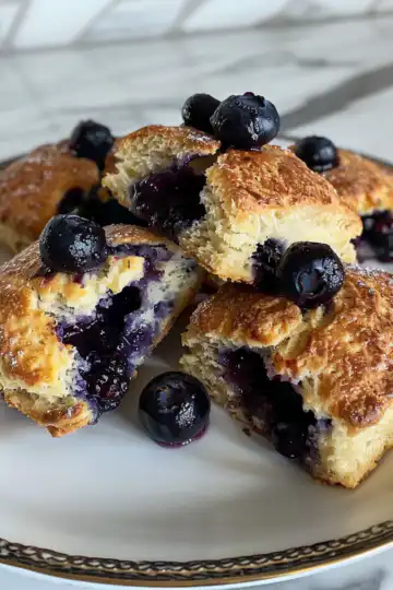 Easy Blueberry Biscuits with Buttermilk taken with iphone 15 pro max --iw 2 --ar 4:5 --v 6.0 --raw