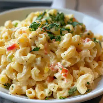 Gordon Ramsay Macaroni Salad Recipe taken with iphone 15 pro max --iw 2 --ar 4:5 --v 6.0 --raw
