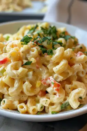 Gordon Ramsay Macaroni Salad Recipe taken with iphone 15 pro max --iw 2 --ar 4:5 --v 6.0 --raw